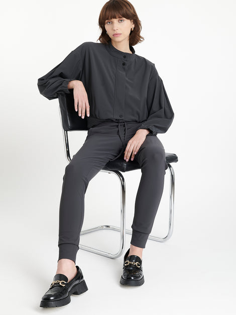 John stretch technical jersey pants | Grey
