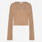 Pullover seamless viscose NB2167 | Beige Melange