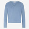 Pullover shiny viscose NB2470 | Light Blue