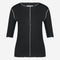 Jordan stretch viscose top | Black White