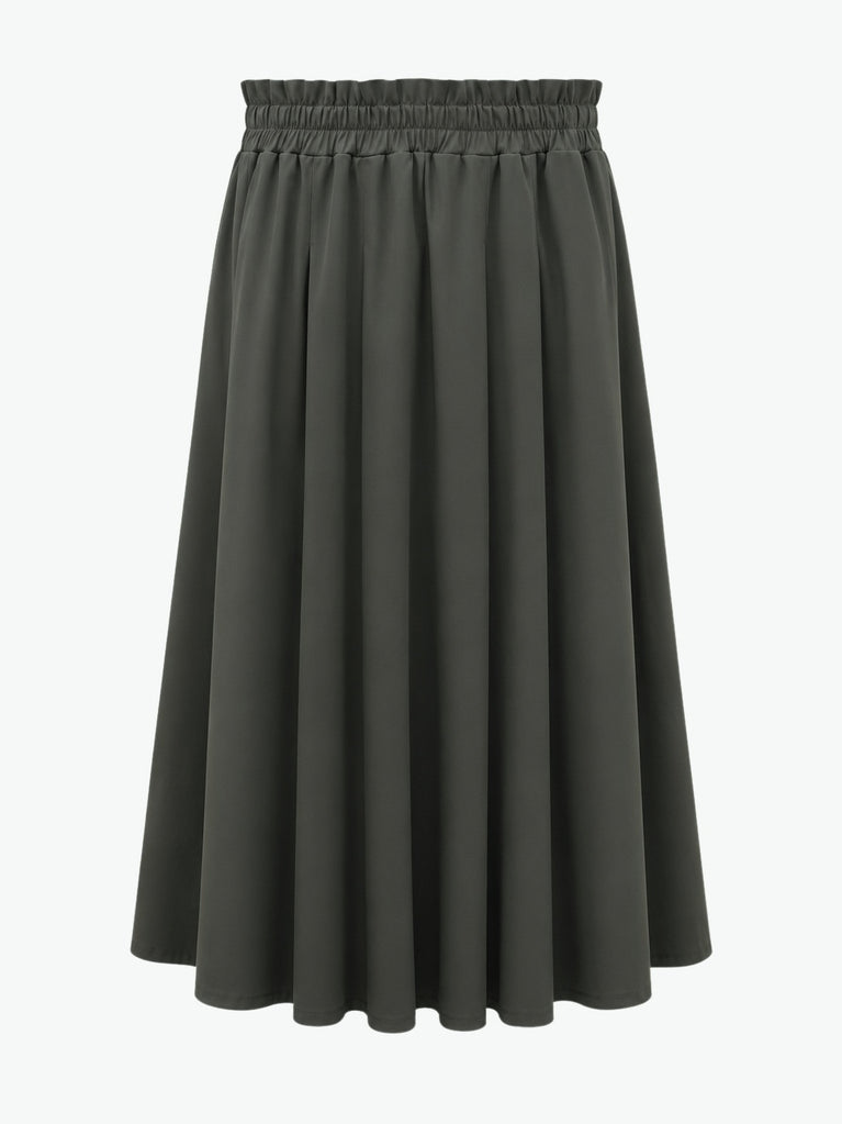 Raika skirt technical jersey | Army