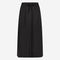 Ina shiny saten rayon viscose skirt | Black