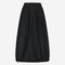 Maud cotton poplin skirt | Black