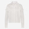 Faro cotton poplin blouse | White