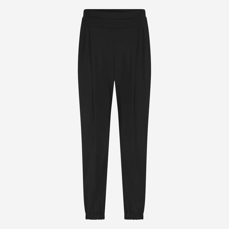 Lori stretch technical jersey pants | Black