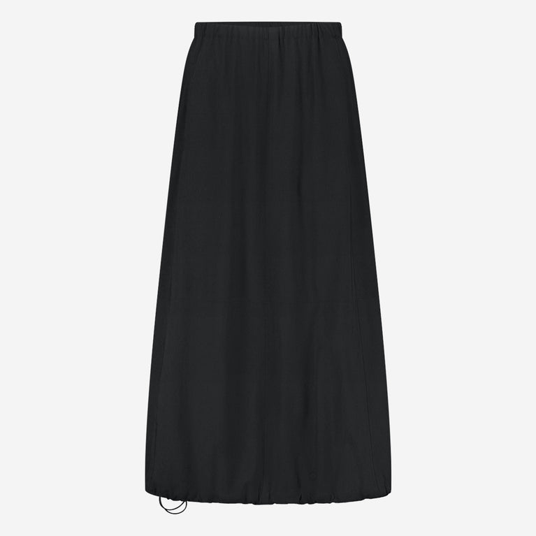 Maud stretch technical jersey skirt | Blue