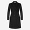Hella dress technical jersey | Black