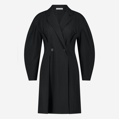 Kansas stretch tech jersey dress | Black