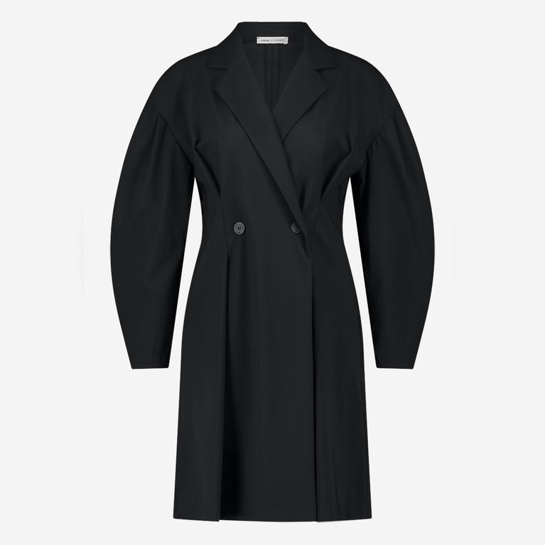 Kansas stretch tech jersey dress | Black
