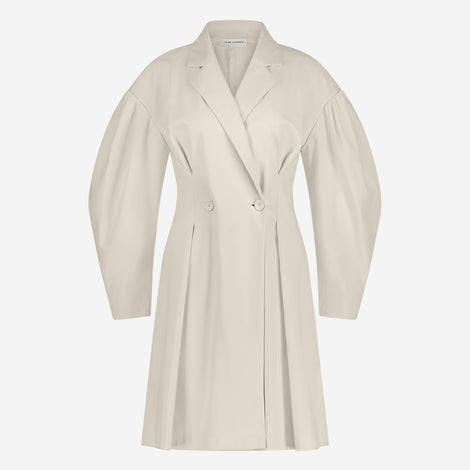 Kansas stretch tech jersey dress | Light Sand