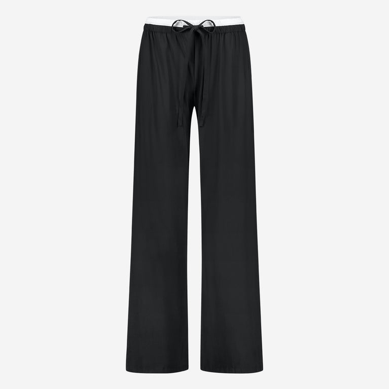 Antiny stretch technical jersey pants | Black