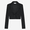 Estele structure technical jersey blazer | Black