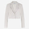 Estele structure technical jersey blazer | Sand