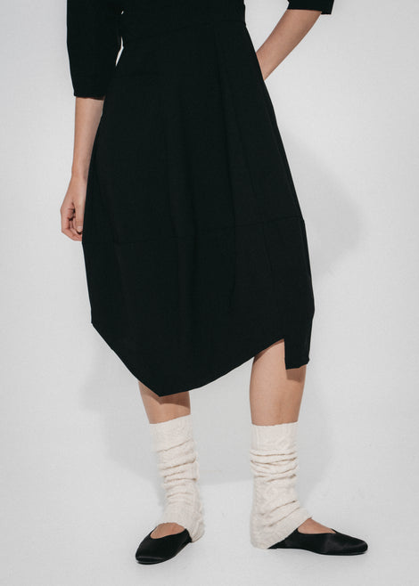 Sasha dress Sensitive tech fabric | Black