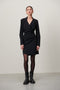 Laura dress technical jersey | Black