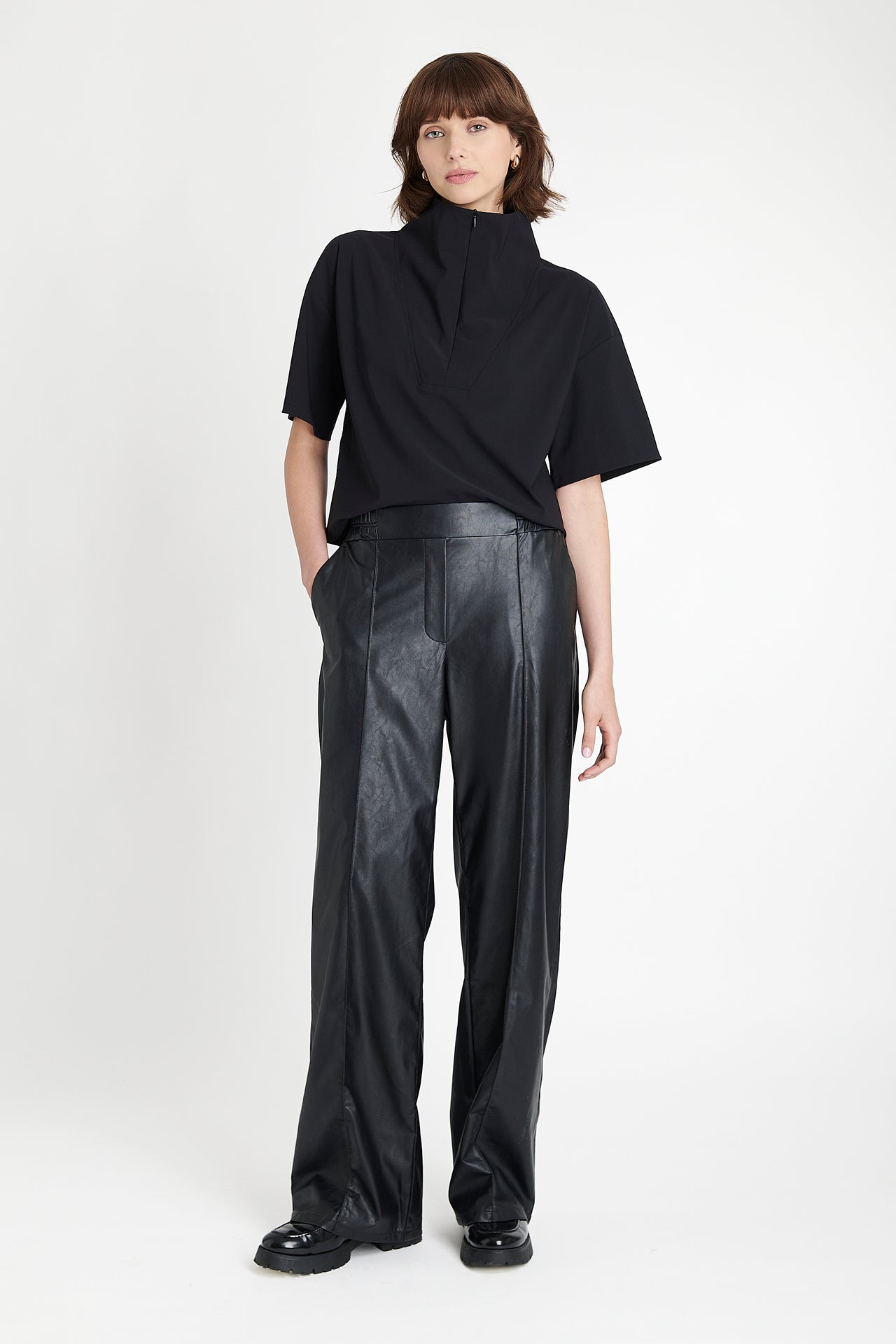 Thera eco leather pants Thera eco leather pants | Black