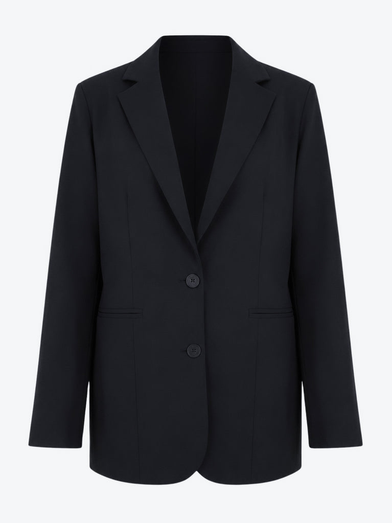 Rango technical jersey blazer | Black