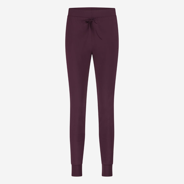 John stretch technical jersey pants | Cherry
