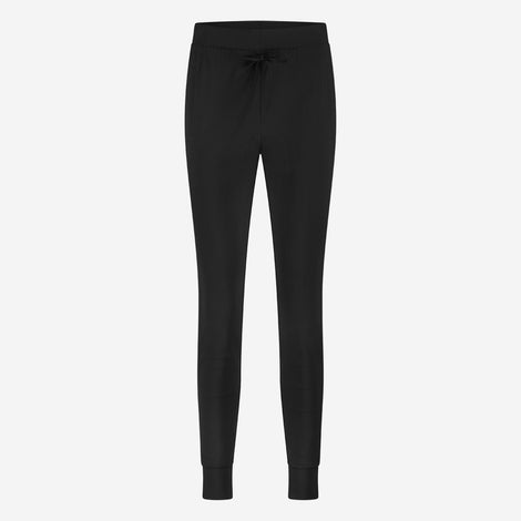 John stretch technical jersey pants | Black