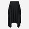 Caro stretch technical jersey skirt | Black
