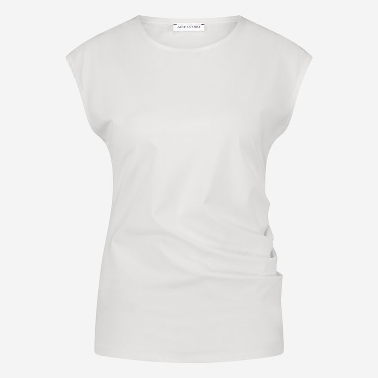 Stevie top technical jersey | White