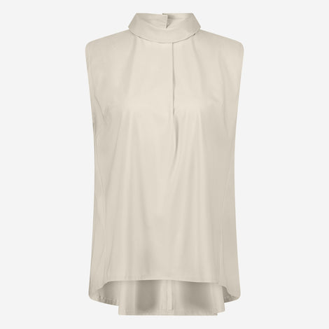 Dolche Vitas WS stretch tech jersey top | Light Sand