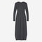 Isabel dress LS technical jersey | Grey