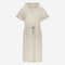 Evi dress stretch technical jersey | Light Sand