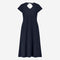 Fennela dress technical jersey | Blue