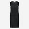 Romana dress technical jersey | Black