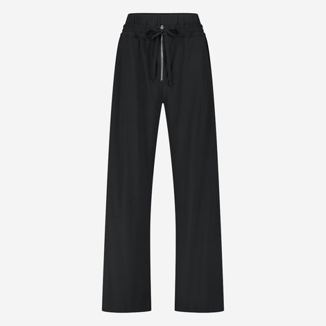 Beril stretch technical jersey pants | Black
