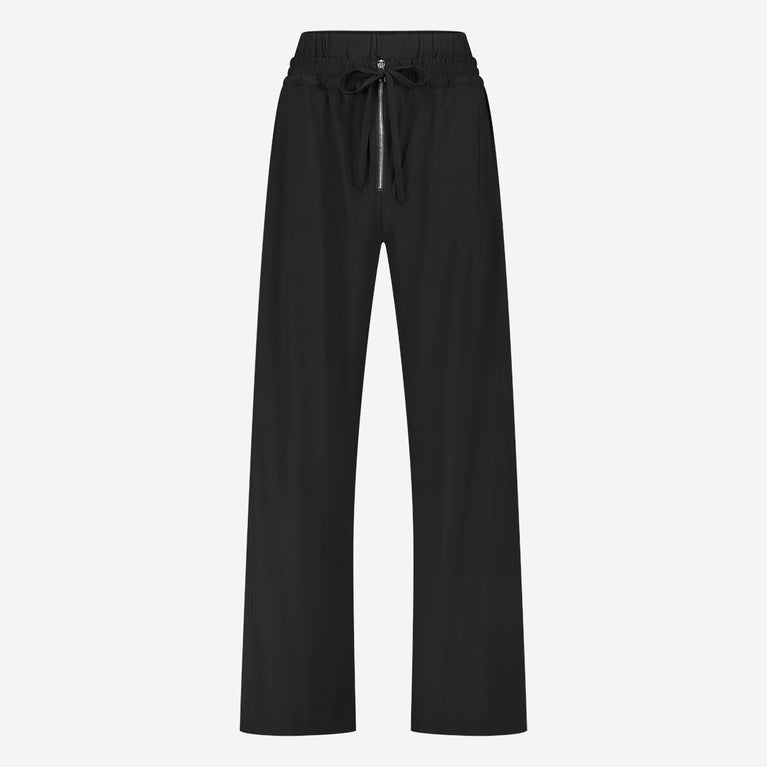 Beril stretch technical jersey pants | Black