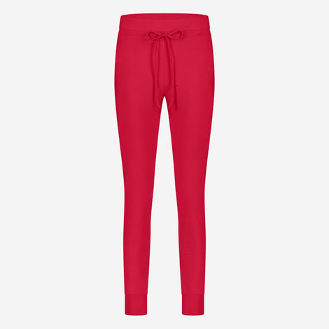 John stretch technical jersey pants | Red