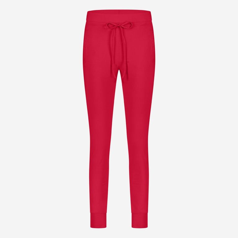 John stretch technical jersey pants | Red