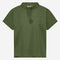 Lucca stretch technical jersey top | Oliva green