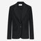 Amsterdam structure tech jersey blazer | Black