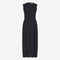Jackie structure technical jersey dress | Black