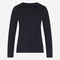 Hilary top brush tech jersey | Black
