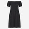 Goldie dress technical jersey | Black