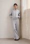 Brenzone Viscose zipper bomber | Grigio