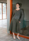 Shiny oversized pullover H20034 | Melange