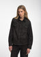 Jessie faded denim shirt | Faded Black