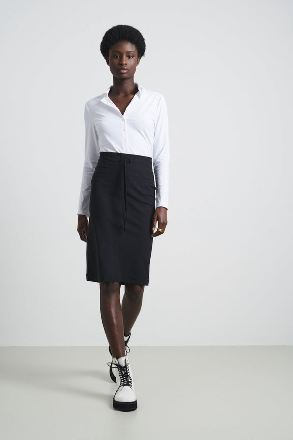 Blouse Betty Easy Wear Technical Jersey | White