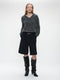 Hoodie pullover H22167 | Grey Melange