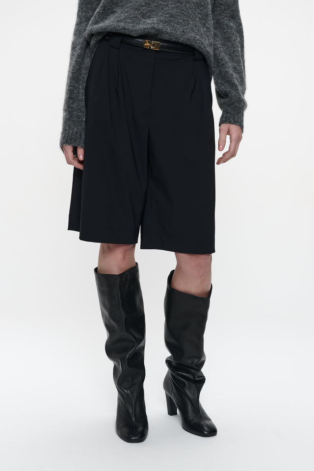 Monna pants technical jersey | Black