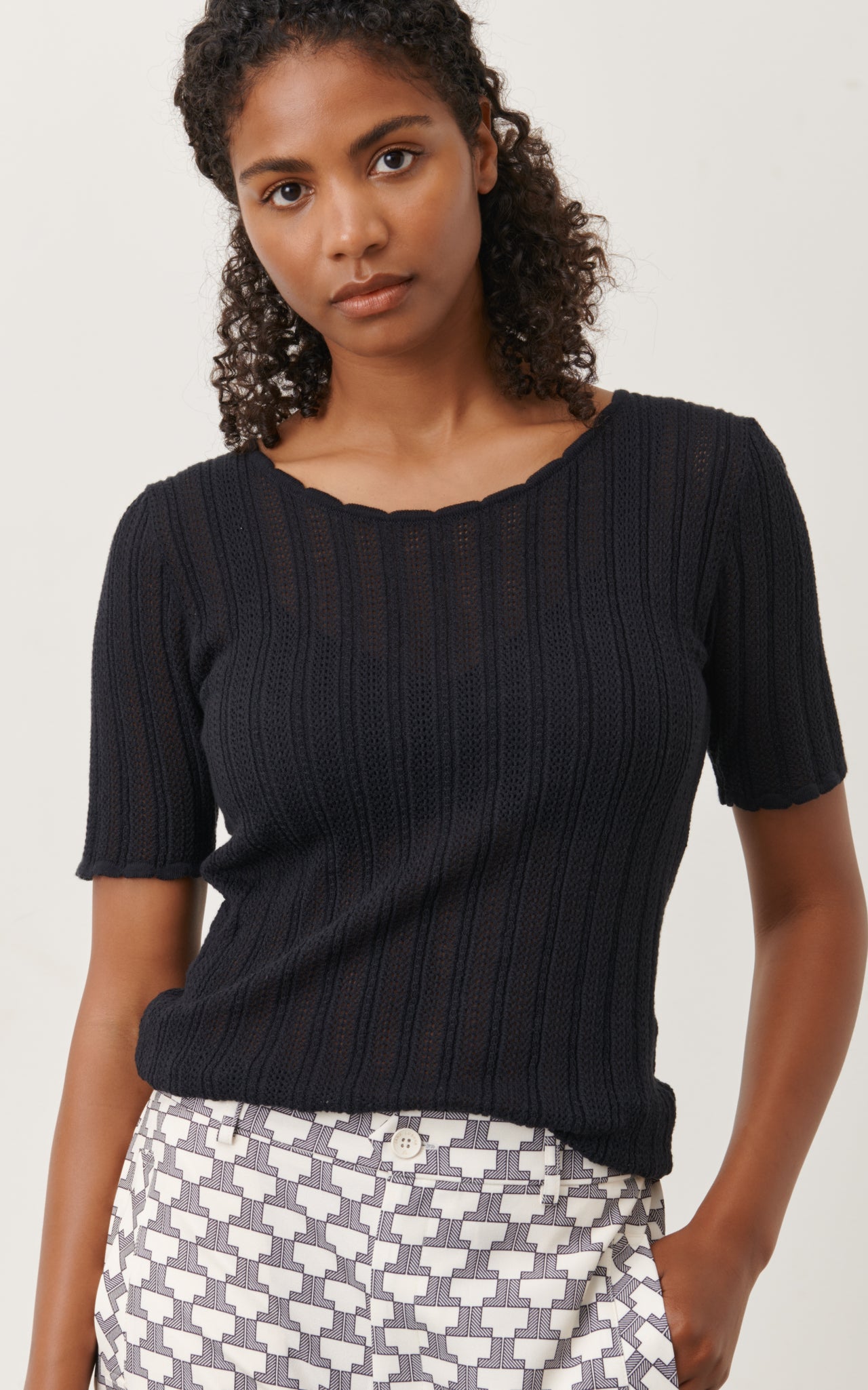 Zaza top | Black