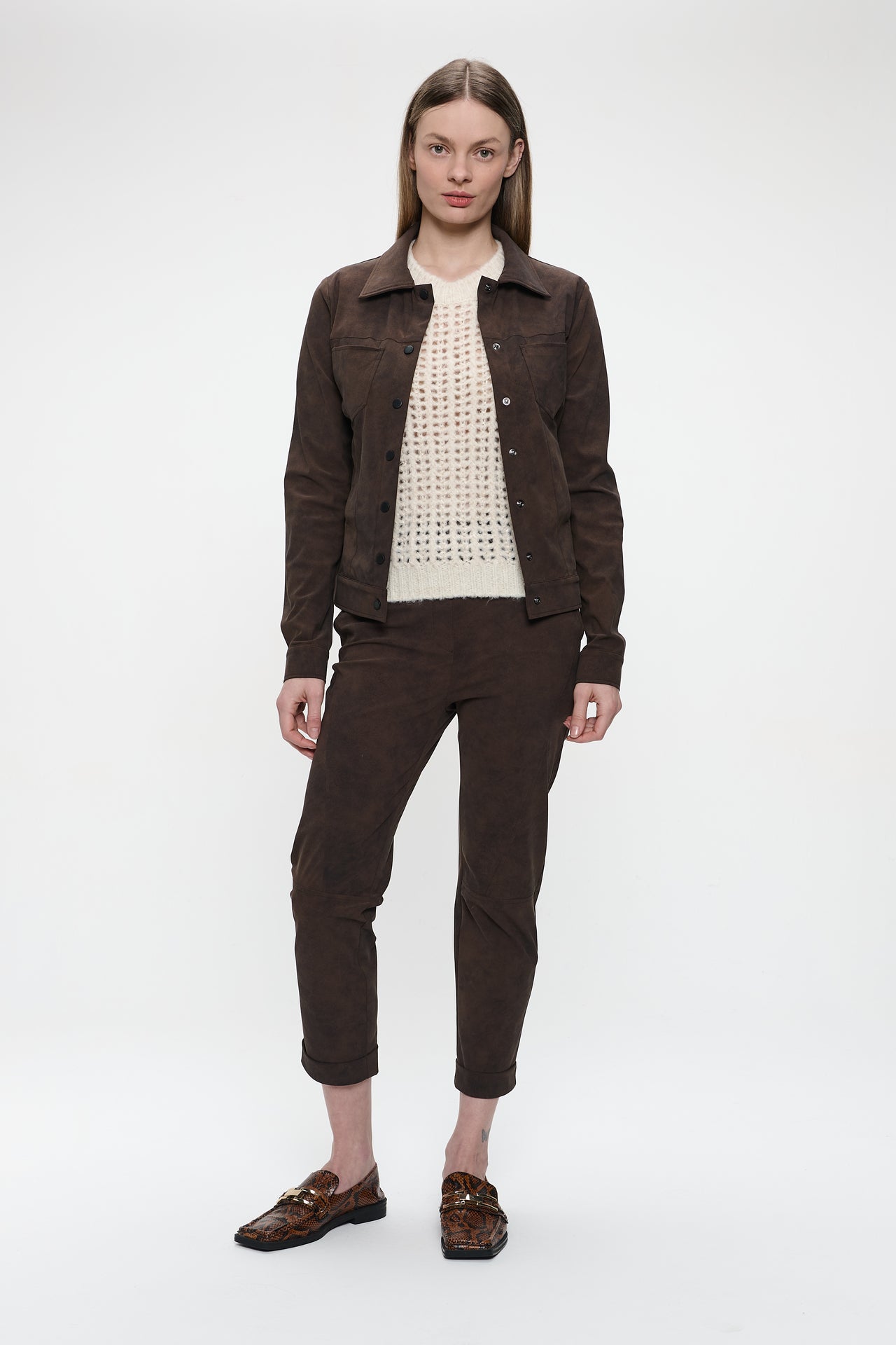 Riva jacket technical jersey | Brown