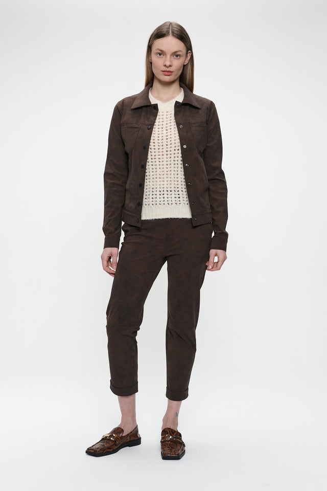 Riva jacket technical jersey | Brown