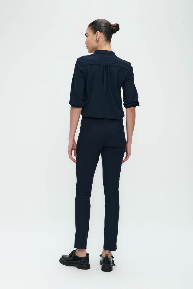 Pants Emma-straight leg fit Technical Jersey | Blue