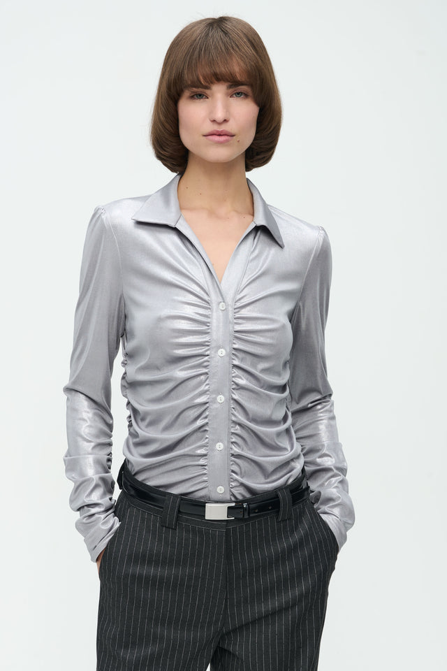 Luisa Blouse | Silver